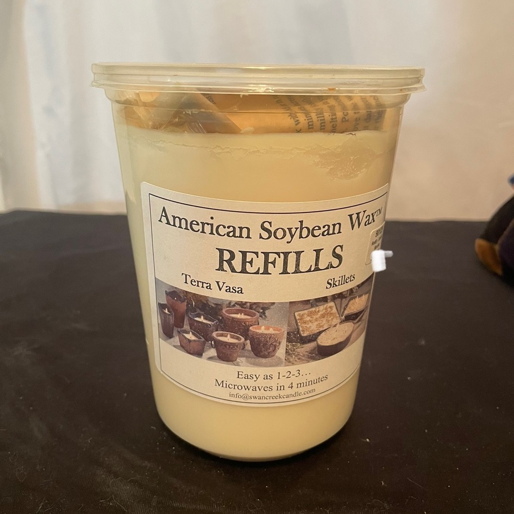 Swan Creek Candle Co Amer Soybean Wax Refill Kit Vanilla Mocha 1.5 Lbs NEW Disc - Picture 3 of 4